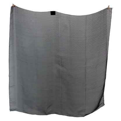 FENDI scarf silk gray Scarf Large Scarf Zucca Women