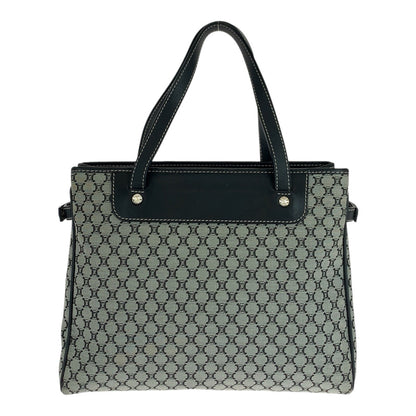 CELINE Tote Bag CE00/24 Canvas, Leather Grey Black SilverMetal Tote Bag handbag Macadam Women
