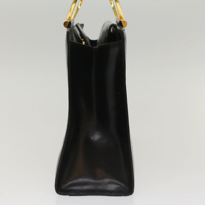 Luxury CELINE Hand Bag Leather Black  50187