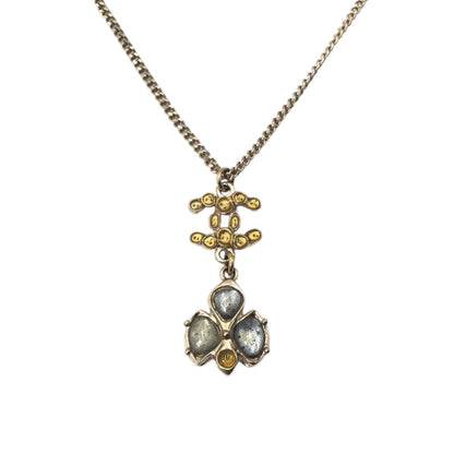 CHANEL Necklace metal gold COCO Mark Women