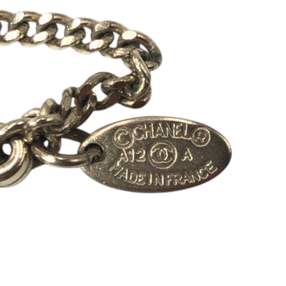 CHANEL Necklace metal gold COCO Mark Women