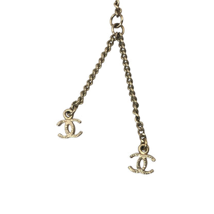 CHANEL Necklace metal gold COCO Mark Women