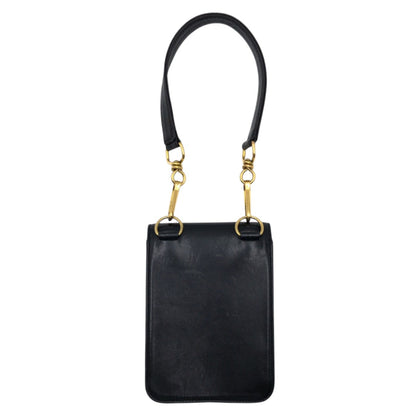 CHANEL Shoulder Bag lambskin beige black black Matrasse By color