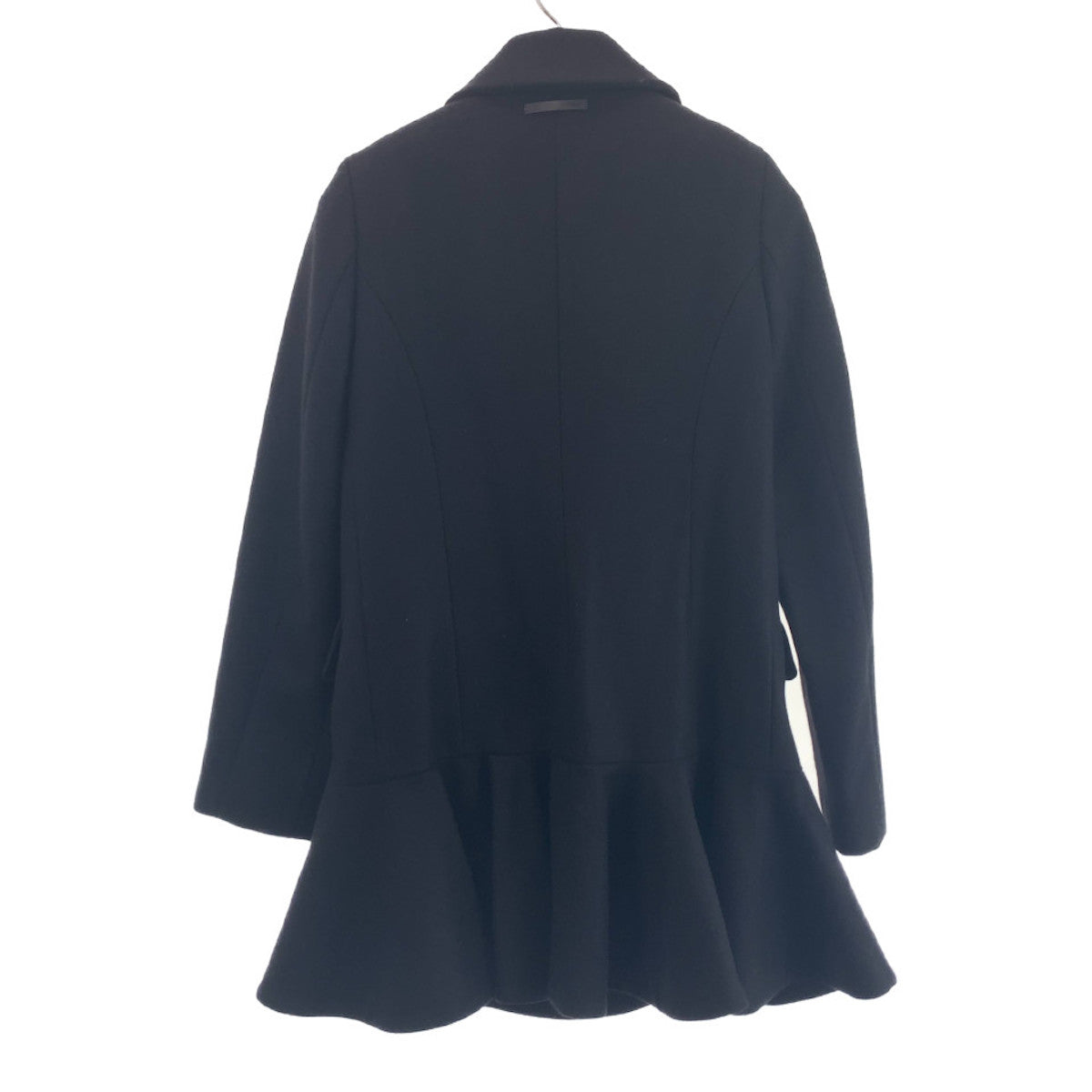 FENDI pea coat Wool, Rayon black Pea coat, frill coat, semi-long coat, half coat Kids 12