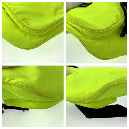BALENCIAGA Waist bag 482389 Nylon Fluorescent Neon Yellow Black Waist pouch, Sling bag, Bum bag Explorer mens