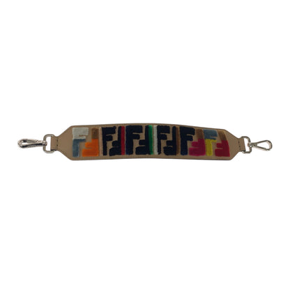 FENDI Shoulder strap leather multicolor shoulder strap only Zucca You Mini Women