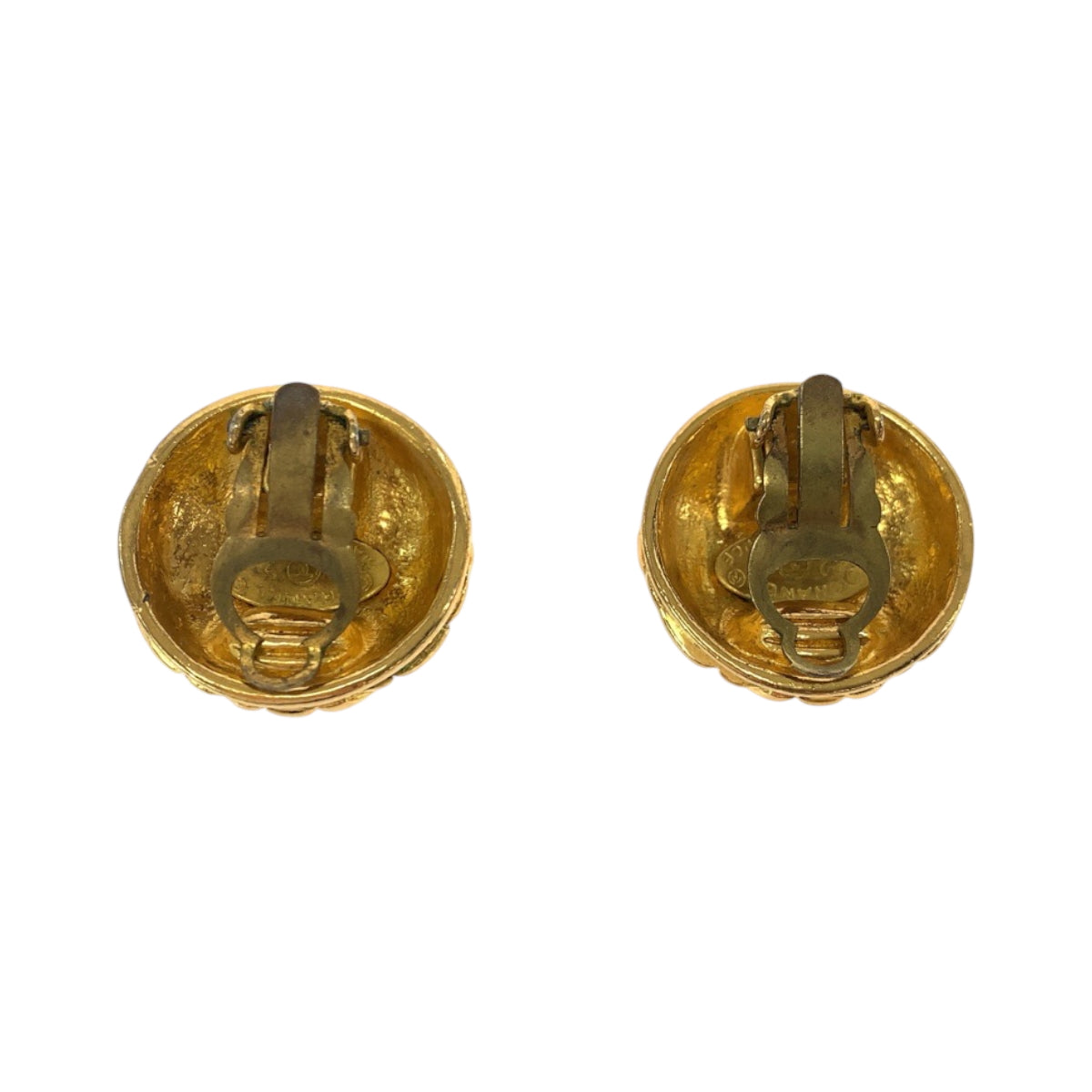 CHANEL Earring metal gold Earring Matrasse COCO Mark Women