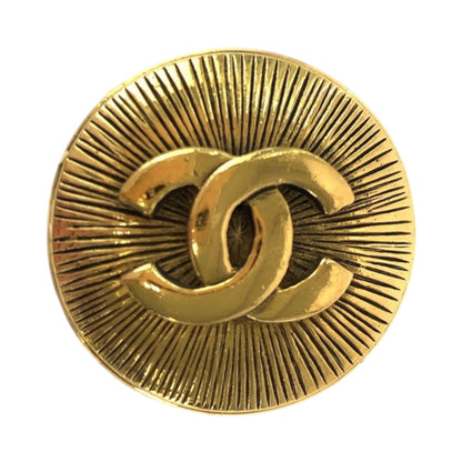 CHANEL Brooch plating gold COCO Mark