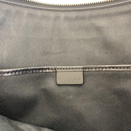 CELINE Tote Bag PVC Brown Gold Metal Macadam