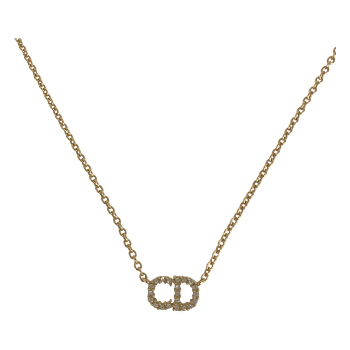Dior Necklace metal gold Claire Dee Lune