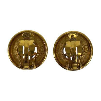 CHANEL Earring metal gold COCO Mark
