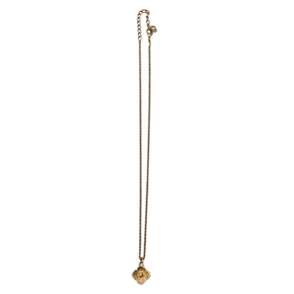 Dior Necklace metal gold Rhinestone