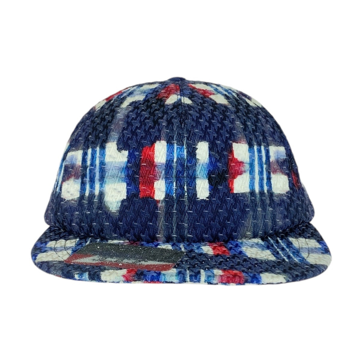 CHANEL cap tweed Multicolor Blue White Red COCO Mark No Size (See Description)