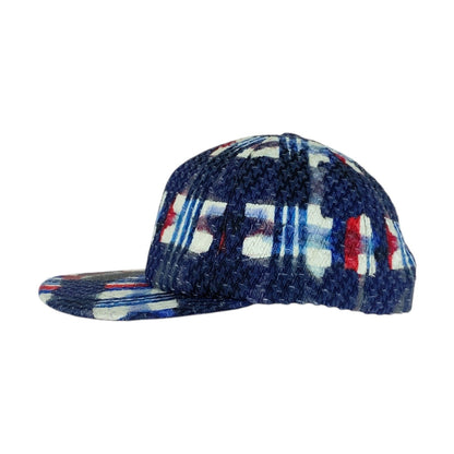 CHANEL cap tweed Multicolor Blue White Red COCO Mark No Size (See Description)