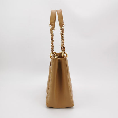 Chanel GST Grand Shopping Tote Camel Tan Caviar Leather PM, 2006-2008
