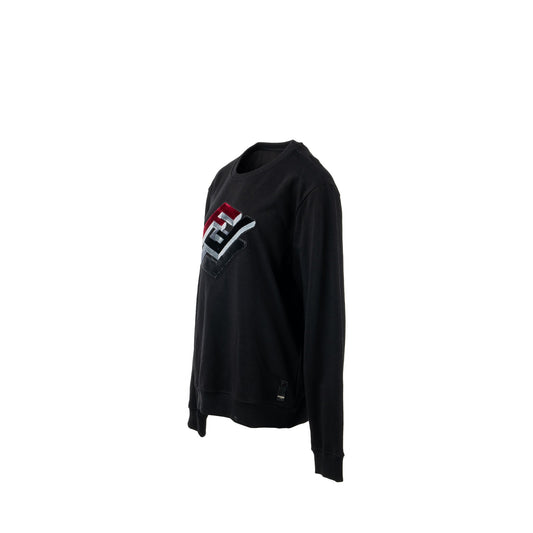 Fendi size print sweatshirt Viscose black
