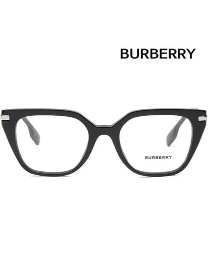 Luxury Burberry Eyewear Square Eyeglasses Black