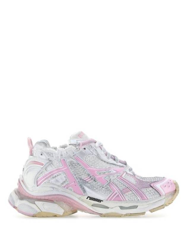 Luxury Balenciaga Trending 2025 Runner Low Top Sneakers White Pink