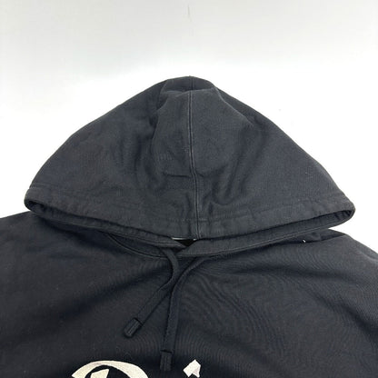 Dior Hoodie 293J678A0531 cotton black logo embroidery mens L