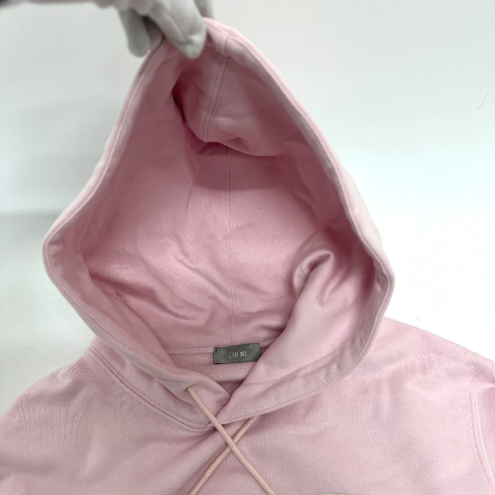 Dior Hoodie 113J698A0531 cotton pink CD logo mens XXL