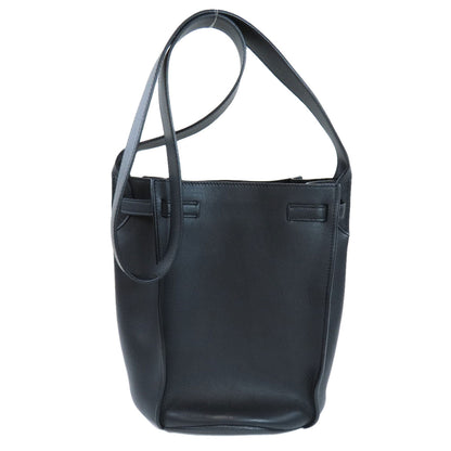 CELINE Shoulder Bag Calfskin black Big Bag Bucket Women