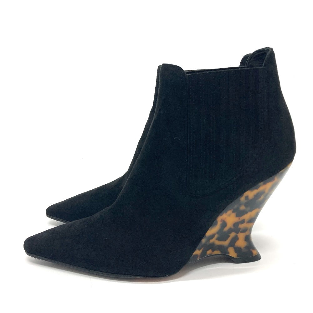 Dior boots Leather / suede black Side Gore Black Optic Women 36