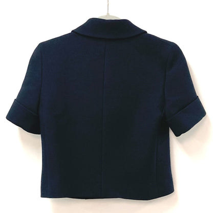 Dior Jacket 221V23A1162 wool black 2022 model tailored Women 34
