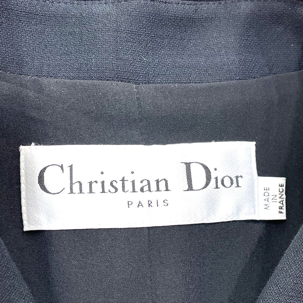 Dior Jacket 221V23A1162 wool black 2022 model tailored Women 34