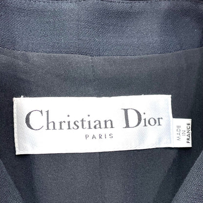 Dior Jacket 221V23A1162 wool black 2022 model tailored Women 34