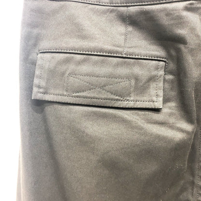 Dior Pants 013C101A3866 cotton black Logo patch mens 48