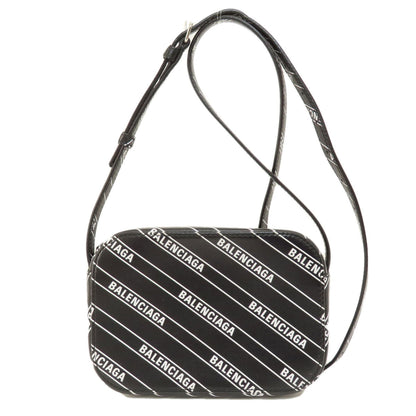 BALENCIAGA Shoulder Bag 552372 Calfskin black logo Women