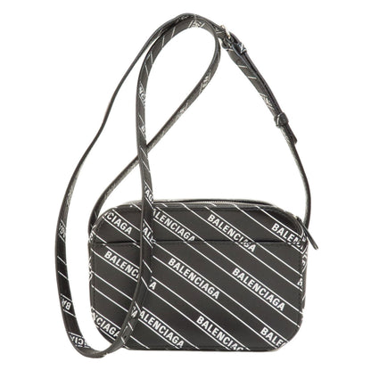 BALENCIAGA Shoulder Bag 552372 Calfskin black logo Women