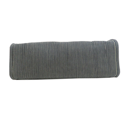 CELINE Shoulder Bag canvas blue Square Hippo Stripe Women