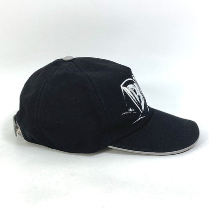 Dior cap 243C904I4511 cotton black logo print M