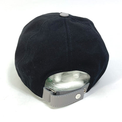 Dior cap 243C904I4511 cotton black logo print M