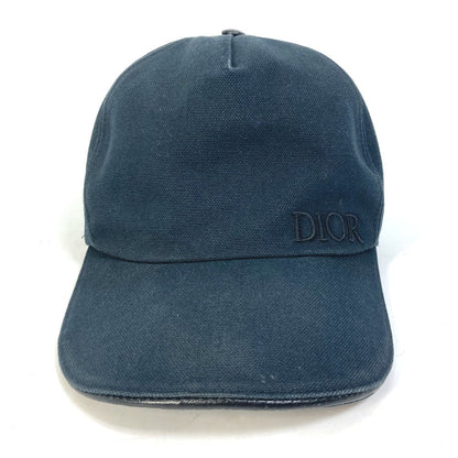 Dior cap 933C902D4511 cotton black logo M
