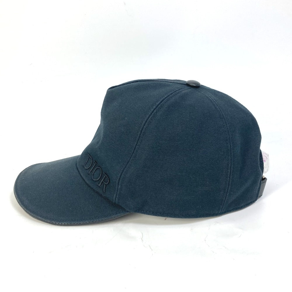 Dior cap 933C902D4511 cotton black logo M