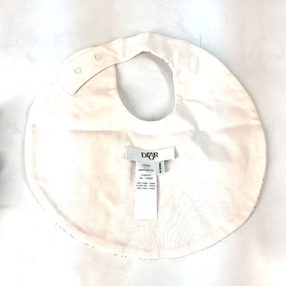 Dior Knit hat cotton pink Cannage poplin and cotton interlock baby shower gift set Kids 3