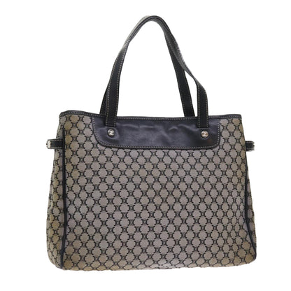Luxury CELINE Macadam Canvas Hand Bag Gray  56585