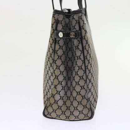 Luxury CELINE Macadam Canvas Hand Bag Gray  56585