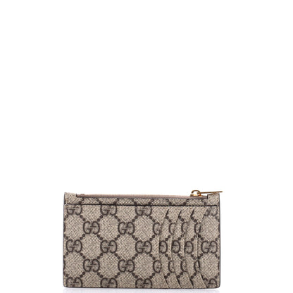 x Luxury Balenciaga Trending 2025 The Hacker Project Zip Card Case GG Coated Canvas