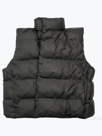 Luxury Balenciaga Trending 2025 Wrap Puffer Padded Vest Black