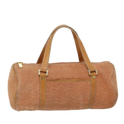 Luxury CELINE C Macadam Canvas Hand Bag Orange  57237