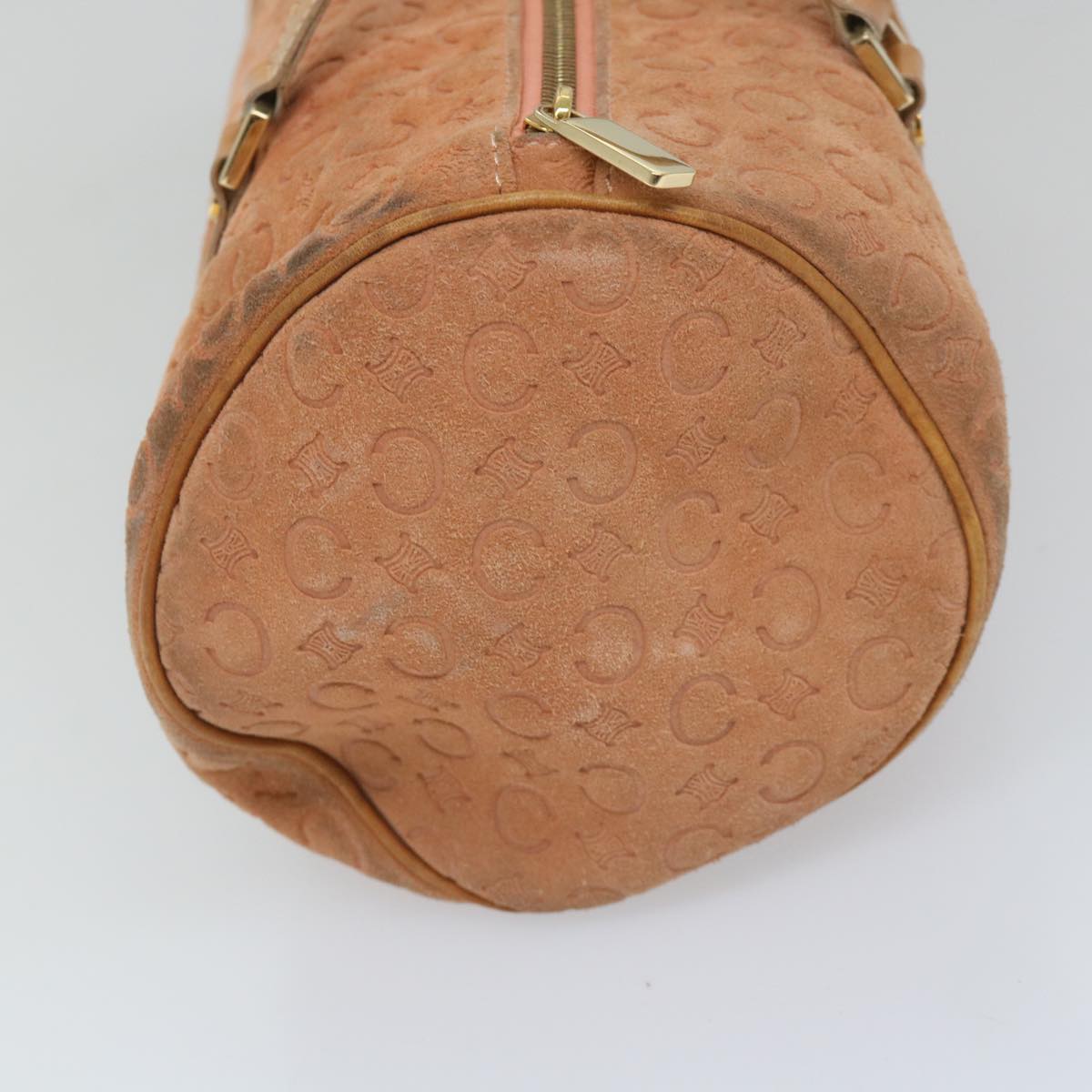 Luxury CELINE C Macadam Canvas Hand Bag Orange  57237