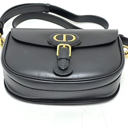 Dior Shoulder Bag leather black Bobby