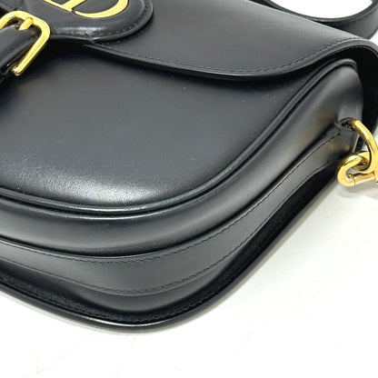Dior Shoulder Bag leather black Bobby