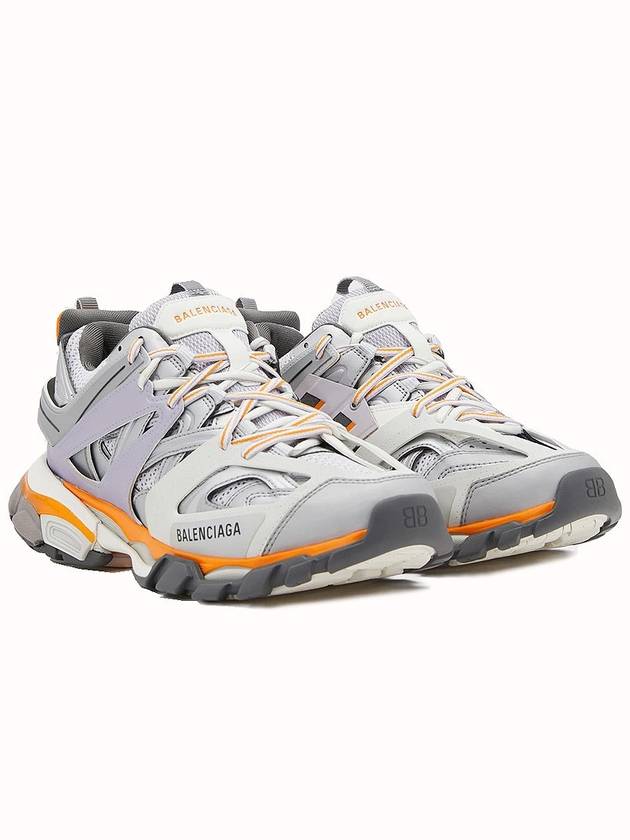 Luxury Balenciaga Trending 2025 Track Low Top Sneakers Lilac Grey