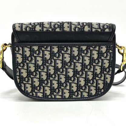 Dior Shoulder Bag leather gray CD Cannage Caro Women