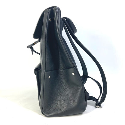 Dior Backpack 1ADBA143SSE leather black Saddle backpack mens