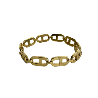 Dior bracelet Gold Plated gold CD motif Women